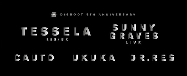 Tessela y Sunny Graves son el plato fuerte del 5º Aniversario de Disboot Tessela y Sunny Graves son el plato fuerte del 5º Aniversario de Disboot
