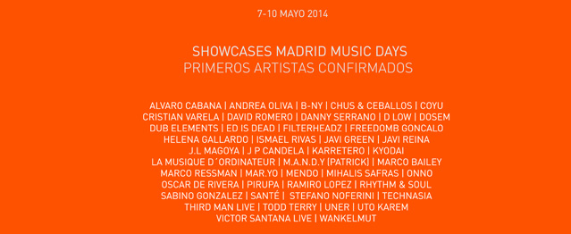 Madrid Music Days, showcases y nuevos ponentes Madrid Music Days, showcases y nuevos ponentes