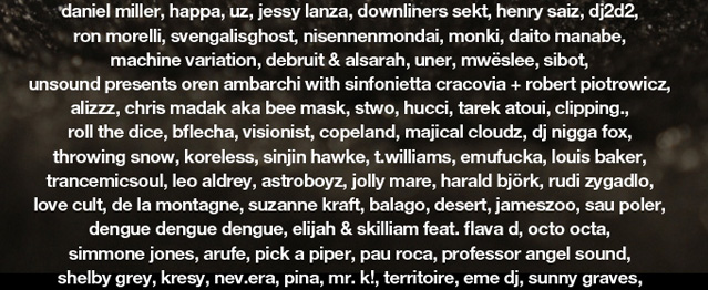 Sónar 2014 completa su cartel Sónar 2014 completa su cartel