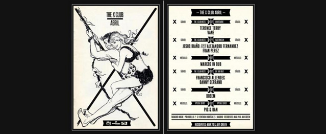 La programación completa de The X Club para abril La programación completa de The X Club para abril
