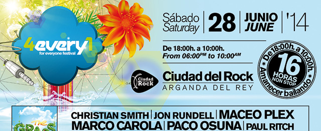 Segundo avance de 4every1 Festival Segundo avance de 4every1 Festival