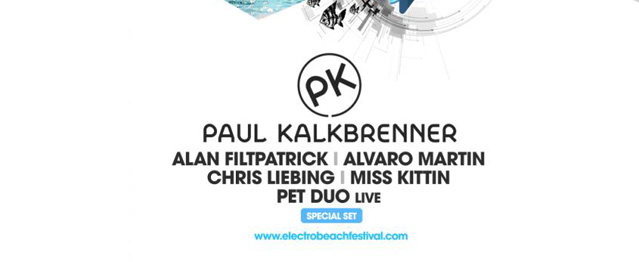Paul Kalkbrenner encabeza el 2ºAvance de Electrobeach Paul Kalkbrenner encabeza el 2ºAvance de Electrobeach