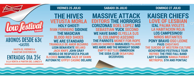 Low Festival por días Low Festival por días