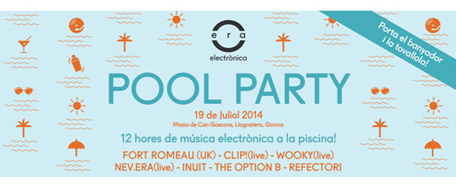 Pool Party de ERA Electrónica este sábado Pool Party de ERA Electrónica este sábado