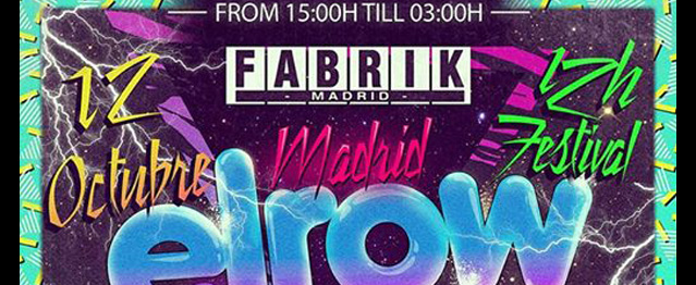 ElRow llegará a Fabrik en octubre ElRow llegará a Fabrik en octubre