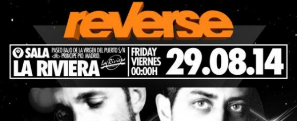 29 de agosto, The Reverse World en Madrid 29 de agosto, The Reverse World en Madrid