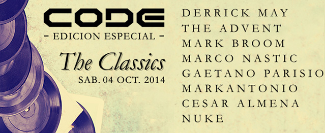 Clásicos del Techno como anticipo a CODE 100 Clásicos del Techno como anticipo a CODE 100
