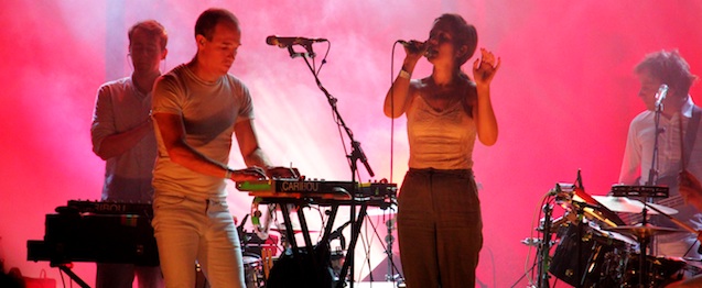 La noche de Caribou y sus invitados de lujo La noche de Caribou y sus invitados de lujo