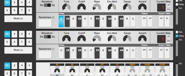 Roland TB-303 para navegadores Roland TB-303 para navegadores