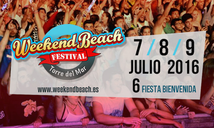 Weekend Beach Festival Torre del Mar 2016 inaugura la línea electrónica Weekend Beach Festival Torre del Mar 2016 inaugura la línea electrónica